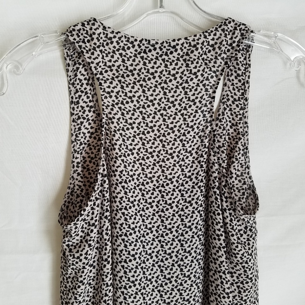 CAbi Racer Back Blouse Tank Top Animal Print XS - Picture 6 of 8